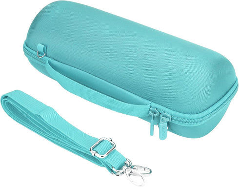 Hard Case Compatible with JBL Charge 5 Charge 4 Waterproof Bluetooth Speaker (Teal Case)...