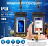 2 Pack Waterproof Phone Pouch Floating Large Waterproof Cellphone Dry Bag Case for iPhone 14 13 12 11 Pro Max XS XR X Galaxy S21 Samsung S22 Up to...