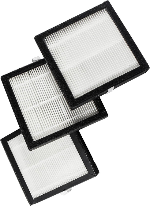 HQRP 3-Pack HEPA Filters Compatible with Afloia (AQ8/Q8) / Honati/Hysure Q7 / Tenergy Sorbi 2-in-1 Air Purifier...