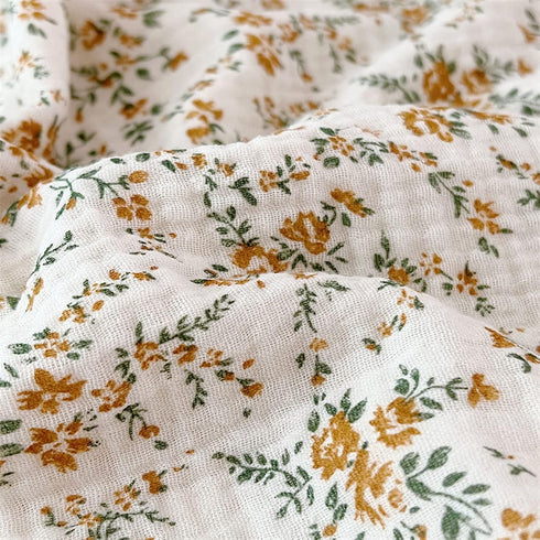 BuLuTu Softer Highly Absorbent Cleaning Cloths Oil Washable Reusable Cleaning Window Gifts,100% Cotton Cleaning Rags with Fresh Floral Pattern for...