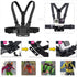 ASOCEA Action Camera Chest Mount Strap,Adjustable Vest Chest Harness Belt Compatible with Gopro Hero 13 12 11 10 9/AKASO EK7000/Brave 4/Brave 4 pr...