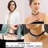 Black Suede Leather Choker Necklace with Silver Crescent Moon Pendant for Women Men...