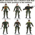 US Army Men and SWAT Team Toy Soldiers Action Figures with Military Weapons Accessories for Kids Boys Girls,12Pcs...
