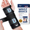FEATOL Wrist Brace for Carpal Tunnel, Adjustable Night Wrist Support Brace with Splints Right Hand, Large/X-Large, Hand Support for Arthritis, Ten...
