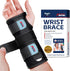 FEATOL Wrist Brace for Carpal Tunnel, Adjustable Night Wrist Support Brace with Splints Right Hand, Large/X-Large, Hand Support for Arthritis, Ten...