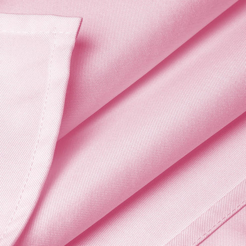 Lann's Linens - 70" Square Premium Tablecloth for Wedding/Banquet/Restaurant - Polyester Fabric Table Cloth - Pink...