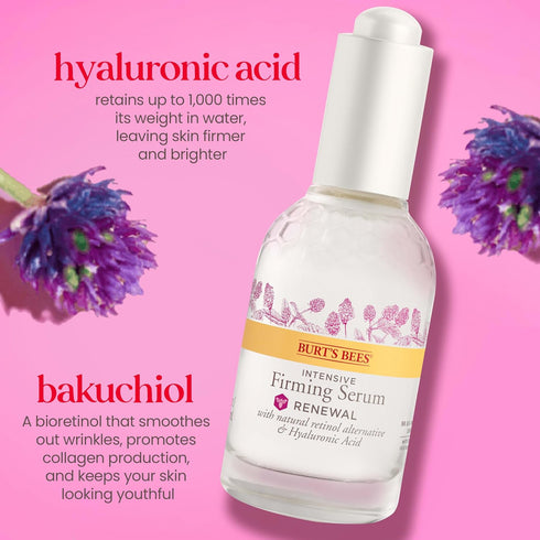 Burt's Bees Renewal Intensive Firming Face Serum, 1 Fluid Ounce...