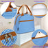 FlowFly Insulated Lunch Cooler Bag - Tote Bag Organizer for Women/Men, Royal...