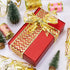 Gold Ribbon for Christmas Tree 2.5 Inch 6 Rolls 36 Yards Gold Christmas Ribbon Gold Ribbon,Wired Holiday Party Ribbons Assorted Patterns Decoratio...