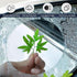 2 PCS Car Rearview Mirror Rainproof Film, 3.93" x 3.93" Round Highly Permeable Waterproof Anti-Fog Anti-Glare Hydrophobic Film, for Cars and Other...