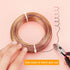 BENECREAT Multicolor Jewelry Craft Wire Gradient Color Aluminum Wire (18 Gauge, 306 Feet) Bendable Metal Wire with Storage Box for Jewelry Beading...