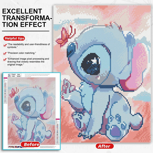 FFPTBNYX Diamond Painting Kits for Adults 5D DIY Diamond Art Kit Paint with Round Full Drill Diamonds for Beginners Gem Paintings Art for Home Wal...