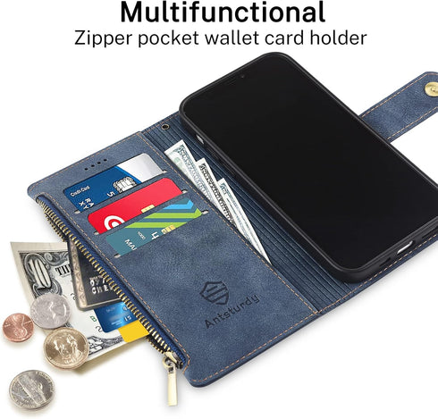 Antsturdy Compatible with Motorola Moto G Stylus 5G Wallet Case with Card Holder for Women Men Phone Case RFID Blocking PU Leather Flip Shockproof...