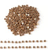 Amaney 600Pcs 7x4mm Rose Gold Round Acrylic Letter Beads Alphabet Letter Beads for Jewelry Making Bracelets Necklaces Key Chains...