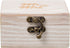 Strova Wooden Ring Box for Wedding Rings and Couple Jewelry - Engraved Mr. & Mrs. Lettering - Ring Bearer Box for Display or Personal Organizer - ...