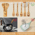 Golden Girls Kitchen Decor Accessories Wooden Spoons for Cooking -Golden Girls Merchandise for Fans,Tv Show Bamboo Utensils Gifts for Women,Birthd...