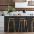 Black Fishbone Pattern Contact Paper 15.7" x 78.7" Wood Wallpaper, Peel and Stick Wallpaper Removable Self Adhesive Wall Covering, Vinyl Film for ...