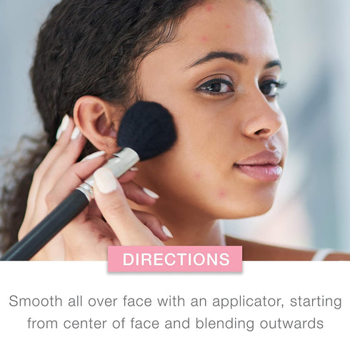 Neutrogena SkinClearing Mineral Acne-Concealing Pressed Powder Compact, Shine-Free & Oil-Absorbing Makeup with Salicylic Acid to Cover, Treat & Pr...