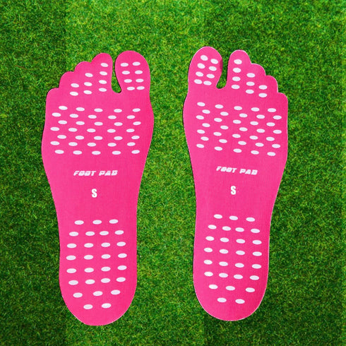 Invisible Barefoot Shoes, Flexible Feet Protect Anti-Slip Design for Pool, Park, Lawn, Street, Spa 3Pairs/Pack.?Small...