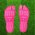 Invisible Barefoot Shoes, Flexible Feet Protect Anti-Slip Design for Pool, Park, Lawn, Street, Spa 3Pairs/Pack.?Small...