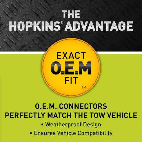 Hopkins Towing Solutions 41125 Plug-In Simple Vehicle Wiring Kit...