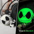 Compatible with Apple AirPods 3rd Generation Case Cover with Cleaner Kit and Cute Panda Keychain, Glow in The Dark Airpods 3 Case 3D Funny Anime C...