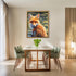 Posterizer 1 pcs- Oil painting style print of a red fox-Art for Animal Lovers-Floral Botanical Art- Gift for Men Women Entrepreneur Teens-Decor fo...