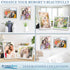 Icona Bay 8x10 Picture Frames (White, 6 Pack), Beautifully Detailed Molding, Contemporary Picture Frame Set, Wall Mount or Table Top, Inspirations...