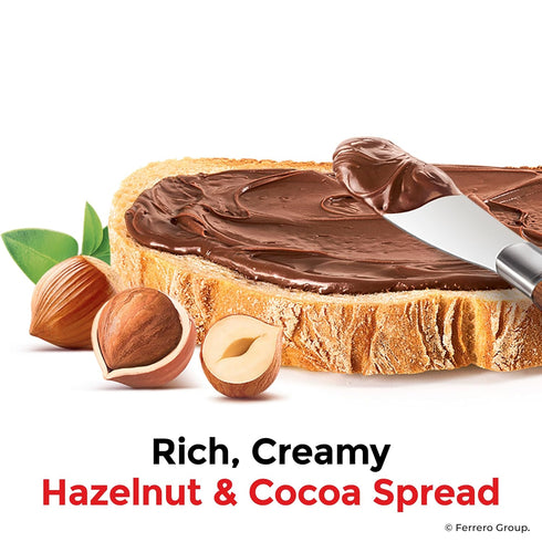 Nutella Hazelnut Spread With Cocoa For Breakfast, 7.7 Oz Jar...