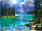 500 Pieces Puzzles for Adult Jigsaw Puzzle 500 Piece Puzzle Children Elderly Puzzle Mountain Forest Lake Puzzle Gift for Mom Dad Family Friend Fam...