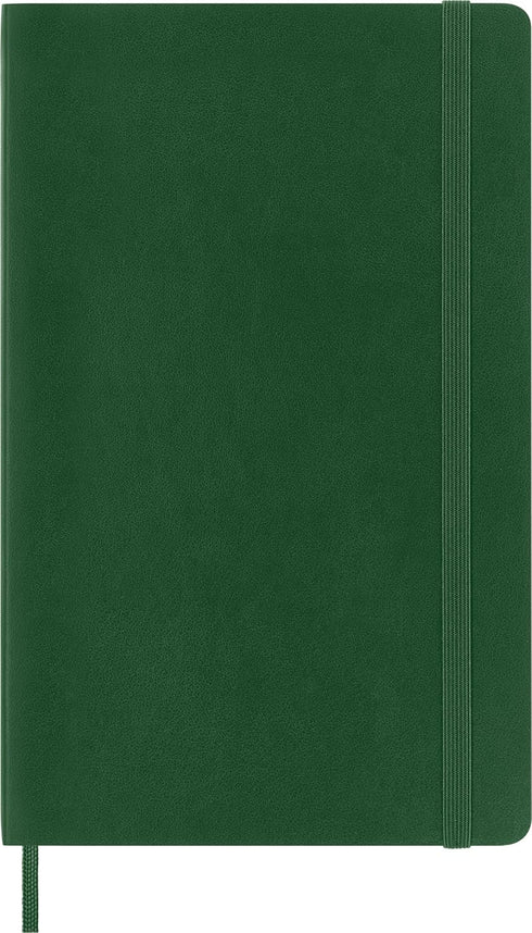 Moleskine Classic Notebook, Soft Cover, Large (5" x 8.25") Dotted, Myrtle Green, 192 Pages...