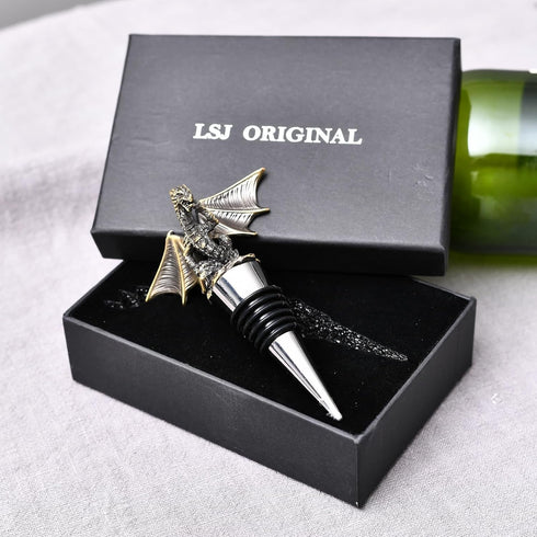 Wine Stopper,Dragon Wine Stoppers for Wine Bottles?Cute Wine Accessories/Kitchen Gadgets D1...