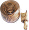 Holy Land Market Olive wood Salt Cellar with Spoon set (3 Inch each) - Asfour Outlet Trademark...