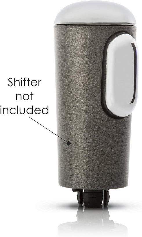 Shifter Knob Chrome Cap for 2004 2005 2006 Ford F-150 - With Stronger Clips - Install in Seconds - Triple Chrome Plated...