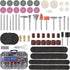 HARDELL Rotary Tool Accessories, 227pcs Power Rotary Tool Accessories Kit, 1/8"(3.2mm) Diameter Shanks, Universal Fitment for Easy Cutting, Polish...