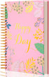 Floral Spiral Notebook Journal College Ruled Hardcover Spiral Notebooks 150 Sheets Cute Notebook for Women 5.6" x 8.3" Thick Spiral Bound Notebook...