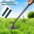 2Pcs Puller Tool, Gardening Hand Weeder Tools Remover tool, 2024 New Stainless Steel Uprooting Weeding Tool for Gardening Backyard Planting & Weed...