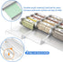 Spice Drawer Organizer, Spice Rack Drawer for Kitchen,4 Tier Clear Acrylic? Expandable From 13" to 26" Spice Rack Tray for Cabinet/Countertop(4 Pc...