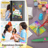 25 Pcs Magnetic Painting Canvas Panel Magnetic Mini Canvas Boards Magnetic Canvases for Painting Magnetic Mini Tile Art for Fridge Locker Art Pain...