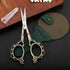 Knitting Scissors with Case, Crochet Scissors Threading Sewing Shears for Embroidery Craft Artwork Needlepoint, Bronze Little Snips...