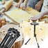 Cambom Foldable Pasta Drying Rack- Plastic Spaghetti Noodle Dryer with 10 Bar Handles Black...