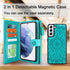 Harryshell Detachable Magnetic Flip Case for Samsung Galaxy S21+ Plus 5G 6.7 Inch (2021) / SM-G996U - Faux Leather Wallet Case with 12 Card Slots,...