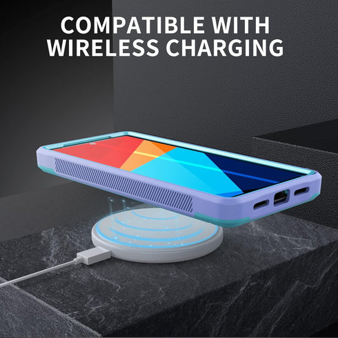 Compatible with Google Pixel 6 Case - Ultimate Drop Protection Case with Kickstand (Blue)...
