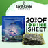 Earth Circle Organics | Organic Nori Seaweed Sheets - Raw, Unheated & Not Roasted | Grade A Certified | Vegan, Paleo, Keto Friendly | Premium Nori...