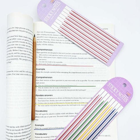 960Pcs Transparent Underline Book Highlighter Tape, Long Highlighter Sticky Tabs for Annotating Books, Book Annotation Kit for Office and School N...