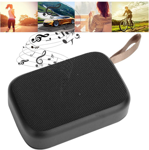 Bluetooth Speaker ,Wireless Stereo Subwoofer Portable USB Mini Music player ,with FM radio ,Hands?free Calls ,Indoor /Outdoor(black)......