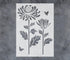 GSS Designs Daisy Stencils 12x16Inch Flower Stencils for Painting on Wood Canvas Paper Fabric Floor Wall Furniture Reusable Daisy Wall Stencils fo...