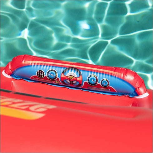 Swimways Disney Pixar Cars Inflatable Water Boat Vehicle, Inflatable Pool Floats and Kids Pool Toys, Cars Pool Party Supplies for Kids Aged 3 & Up...
