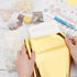 SUPERFINDINGS 1 Roll Gold Reactive Foil 16.4Ftx7.7in Metallic Transfer Foil Paper Transfer Sheets for DIY Craft Embossing Scrapbooking Cards Leath...