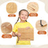 Asweets Montessori Wooden Number Practicing Board, Double-Sided Tracing Board and Shape RecognitionTool to Writing 123 Educational Toy Game for Pr...